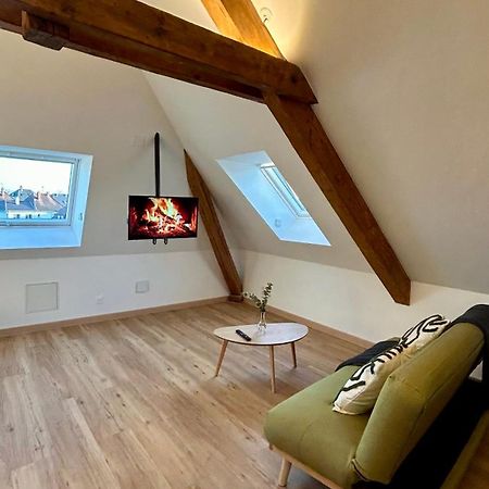 Appartement Moderne Et Spacieux, A 10 Min De La Gare Colmar Bagian luar foto
