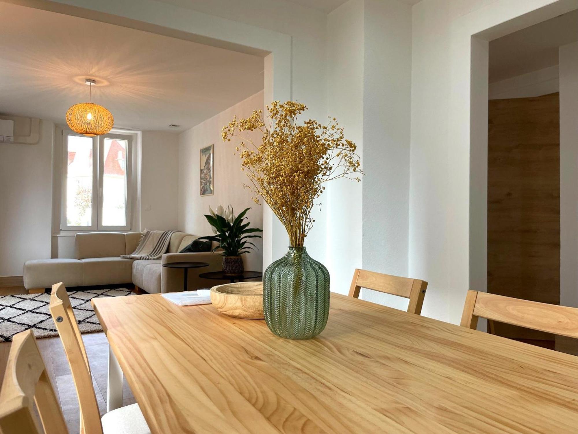 Appartement Moderne Et Spacieux, A 10 Min De La Gare Colmar Bagian luar foto