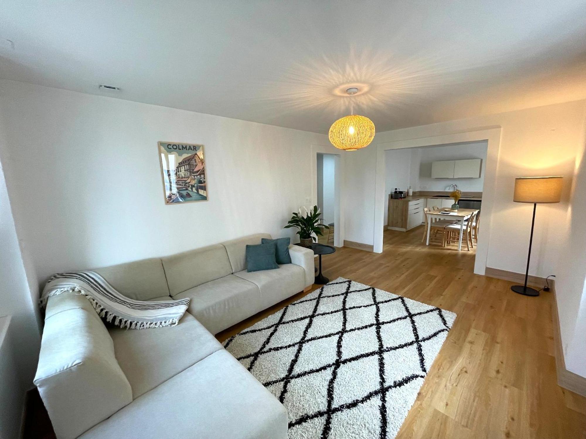 Appartement Moderne Et Spacieux, A 10 Min De La Gare Colmar Bagian luar foto